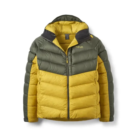Rab Glaceon Pro Jacket Army/Dark Pollen