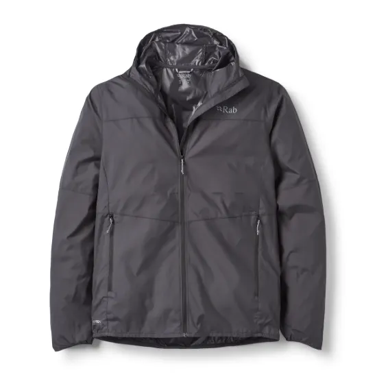 Rab Windgather Hoody Black