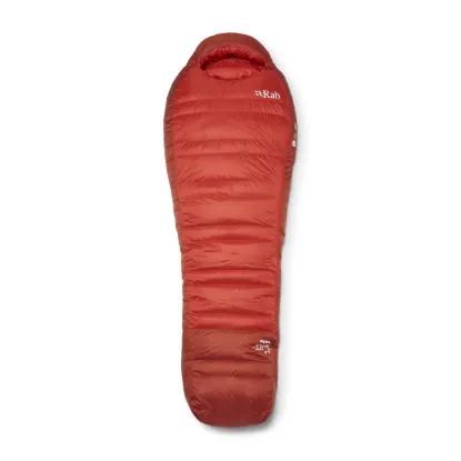Rab Alpine -18C / 0F Dark Horizon/Tuscan Red
