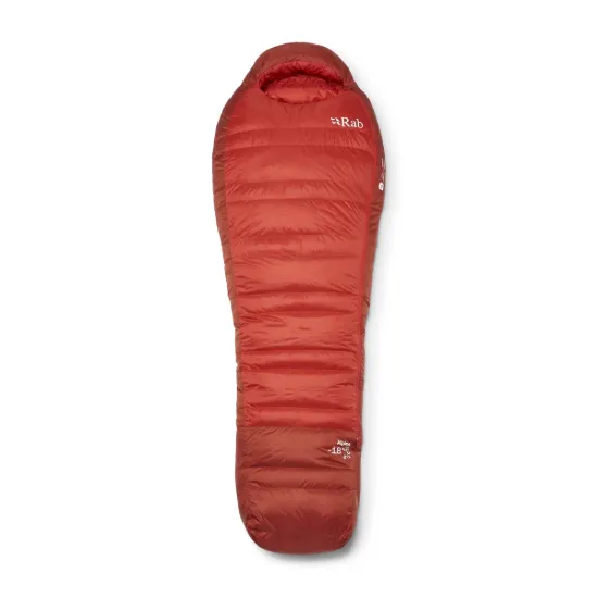 Rab Alpine -18C / 0F Dark Horizon/Tuscan Red